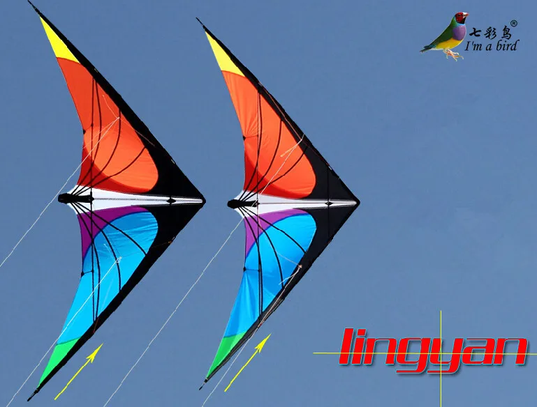 NEW LISTING 1.8m Power Professional Dual Line Stunt Kite With Handle And Line Good Flying Factory Outlet 2