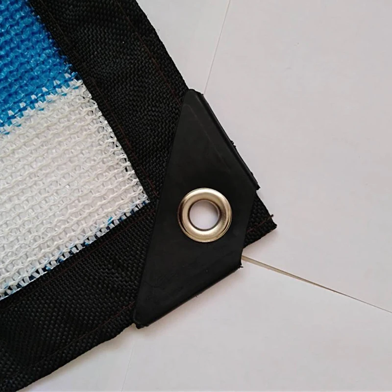 Outdoor Sun Shelter 6-pin Thickened Covered Edge With Hang Hole Balcony Household Heat Insulation Car Cover Sun Protection Net 