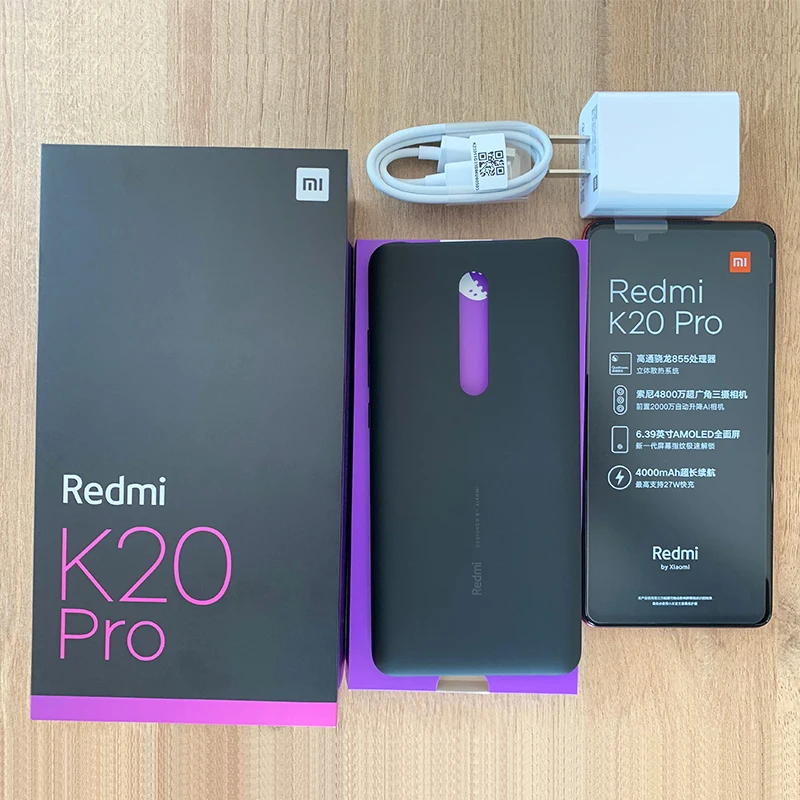 Смартфон Xiaomi Redmi K20 Pro с глобальной ПЗУ, 8 ГБ, 256 ГБ, Восьмиядерный процессор Snapdragon 855, 6,39 дюймов, AMOLED, камера 48 МП, 4000 мАч, NFC, мобильный телефон