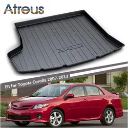 Atreus автомобиль задний багажник коврик прочный ковер для Toyota Corolla E140 E150 2007-2013 Boot ЛАЙНЕР лоток Водонепроницаемый anti-коврик