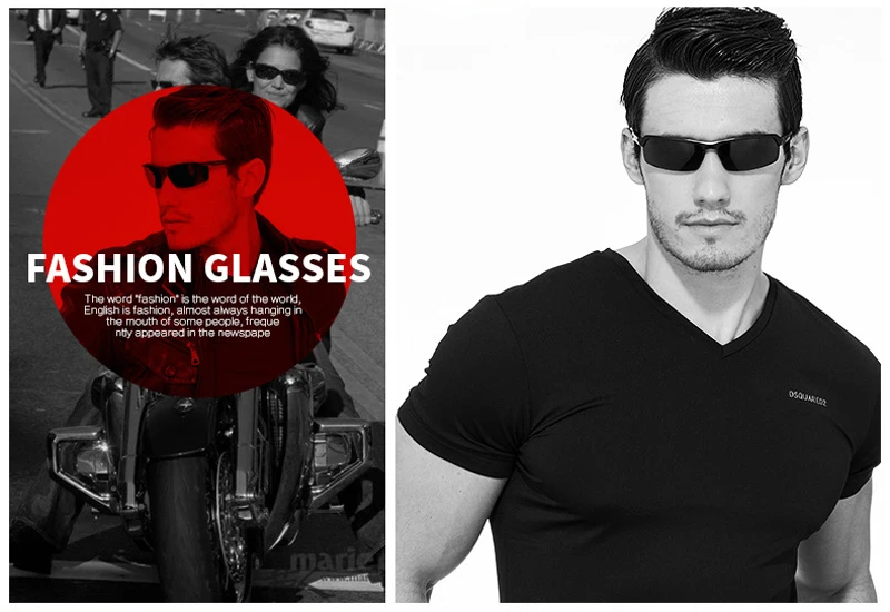 Солнечный Для мужчин s Sun Стекло es Поляризованные Солнцезащитные Стекло Для мужчин брендовые дизайнерские темные очки UV400 очки