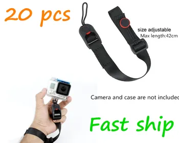 

20pcs wholesale Wrist strap cuff multifunctional anti-lost for gopro hero7 6 5 4 3+3 2 1 for DSLR mirrorless camera adjustable