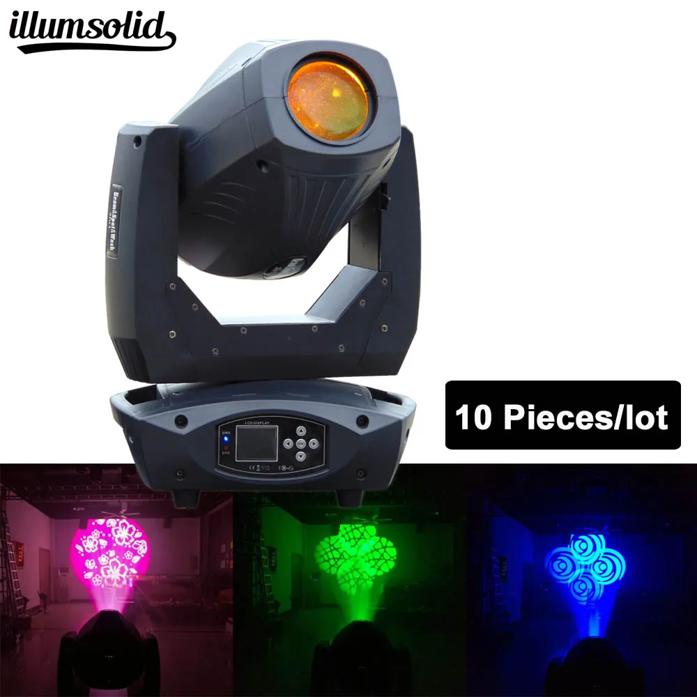 

10pcs/lot LED 200W Beam Moving Head Light 200W With 4 Face Prism Perfect For Mobile DJ Party nightclub
