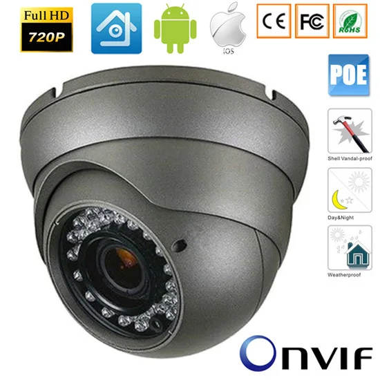 

1080P H.265/H.264 IP Bullet Camera1920*1080 Infrared NightVision IRC ONVIF CMS XMEYEOnvif POE P2P Surveillance xmeye