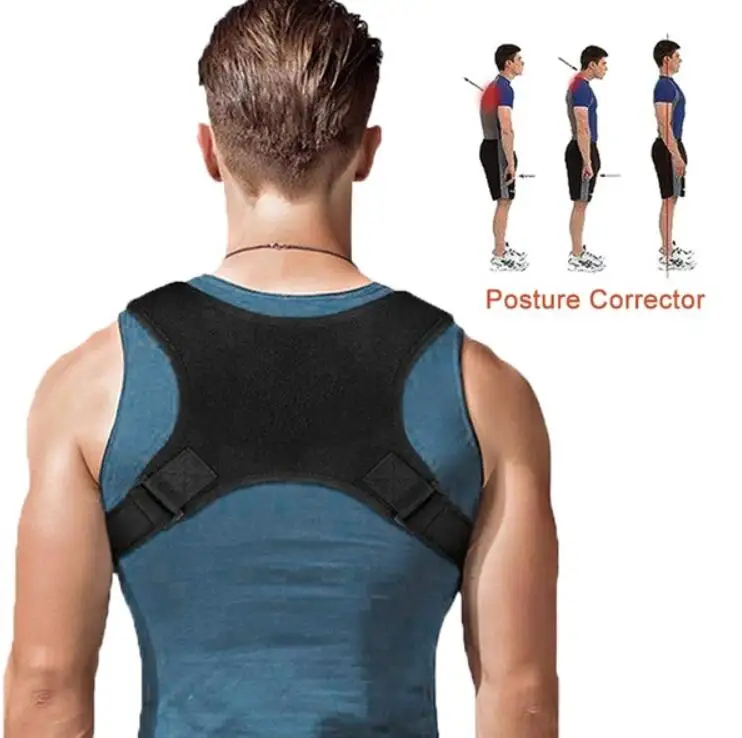 Корректор осанки позвоночника, Защита спины, поддержка плеч, коррекция осанки, горбатый, для спины, постура, облегчение боли