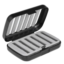 LIXADA двухслойная четырехсторонняя коробка для мух, легкая ручка из пенопласта, переносная карманная коробка для мух, чехол для мух, PE рыболовная коробка, снасти