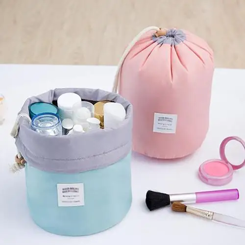 

Cosmetic Jewelry Organizer Wash Toiletry Makeup Travel Drawstring Storage Bag Case