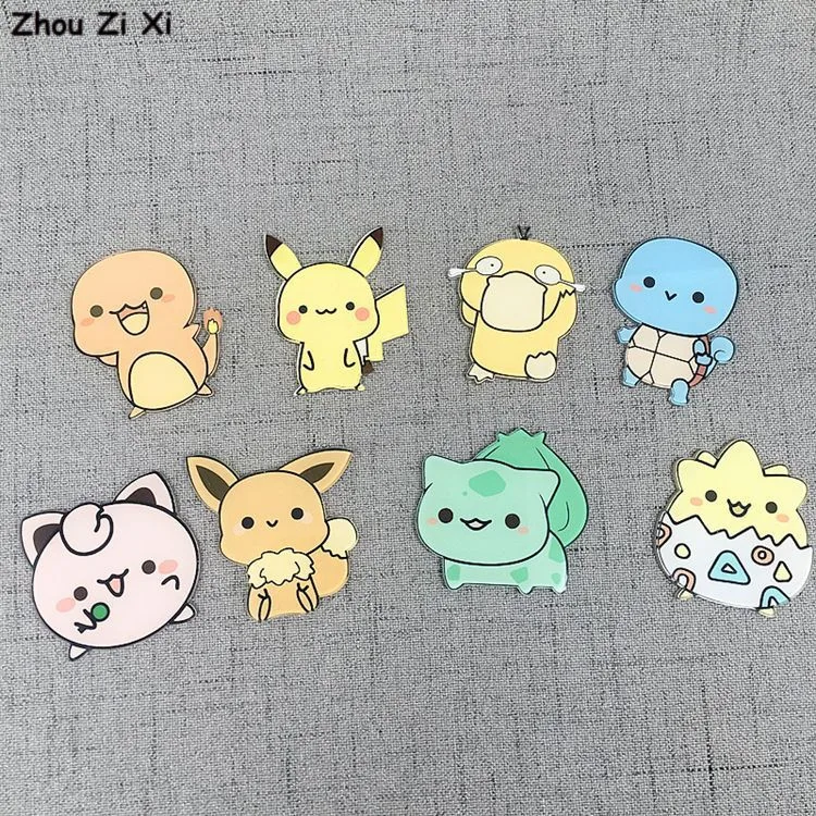 

Cartoon cute creative Pikachu refrigerator magnet stickers toys
