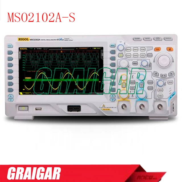 Special Price MSO2102A-S digital oscilloscope 100MHz 2 + 16 channels