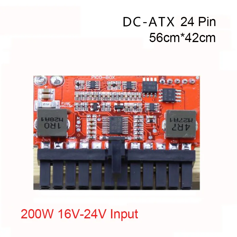 DC DC ATX PSU PICO BOX 16V 24V 250W Pico ATX Switch Pico PSU 24pin MINI
