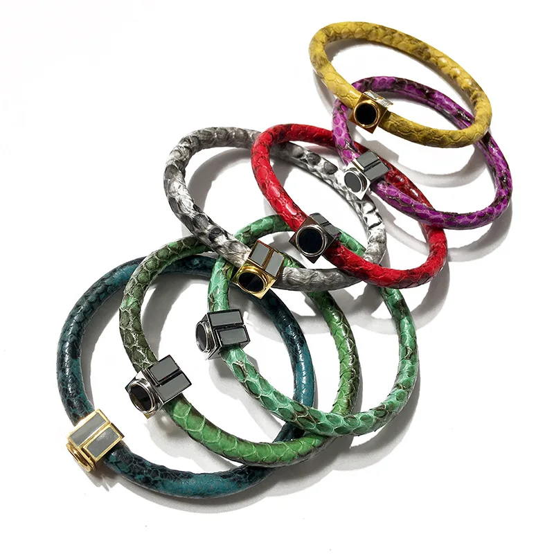 

TYME New High Quality Cuff Leather Bracelet For Women And Men Charm Bracelet Bangle For Horse