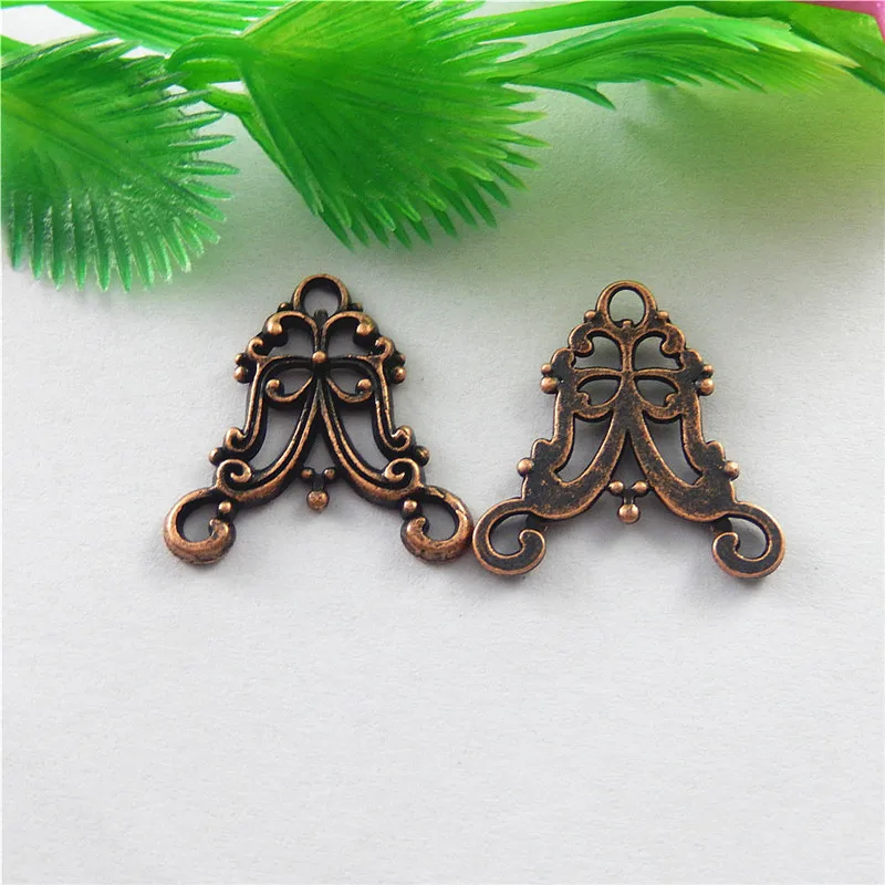 20 шт. медные брелки для ключей х20х2 м|connector jewelry|jewelry makingantique copper |