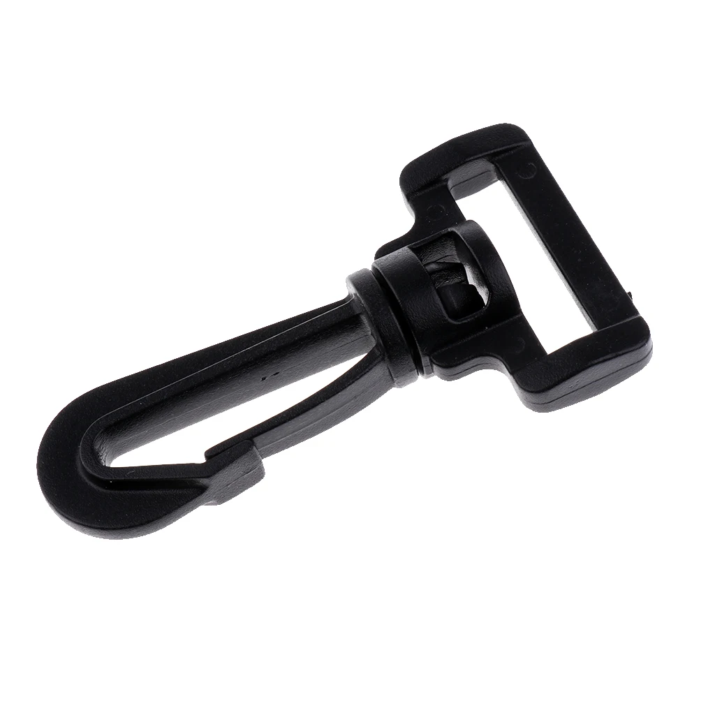 10Pcs 2/2.5/3/3.8mm Plastic Swivel Snap Hooks Buckle Hardware Paracord Outdoor Backpack Straps Webbing Bag Parts Accessories