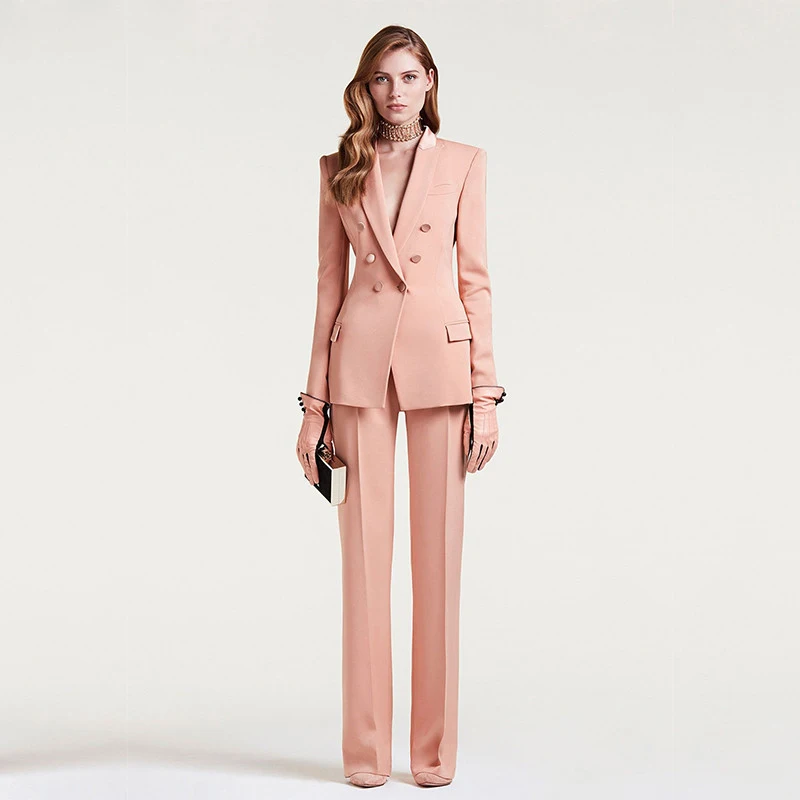 Jacket+Pants Womens Business Suit Female Office Uniform