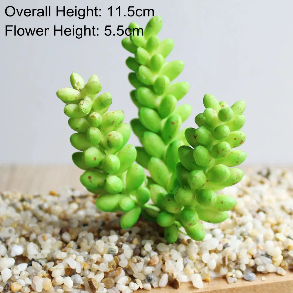 39Styles Green Artificial Succulents Plants for Home Garden Decoration Wedding Plants Wall Flower Arrangement Bonsai Fake Plants - Цвет: Green SanTouMaiSui