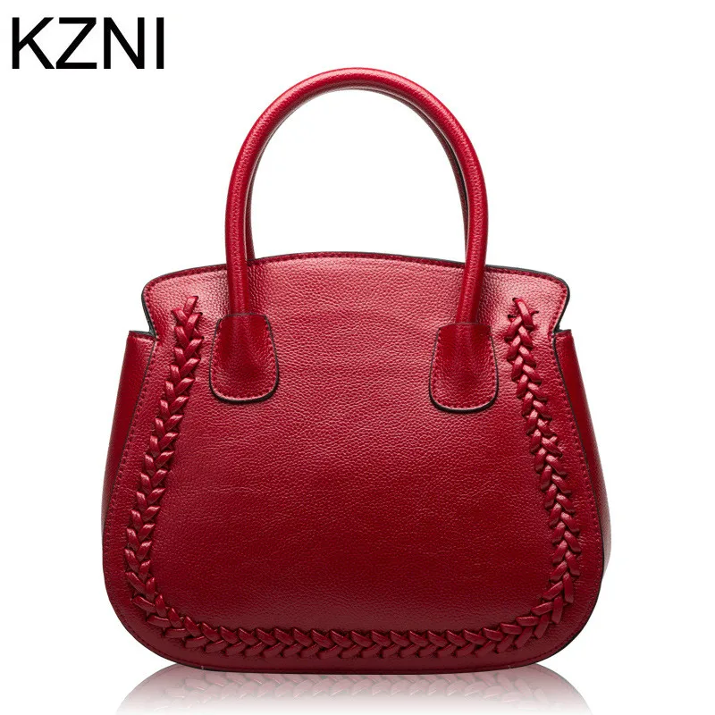  KZNI designer bags famous brand women bags 2017 genuine bag women borse donna marche famose 2017 brand pelle marchio L010146 