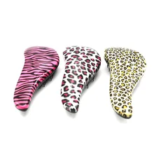 Расческа без запутывания, ABS Расческа для печати, 3 цвета, леопардовая расческа для волос, волшебная расческа для волос, цена