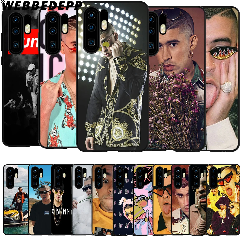

WEBBEDEPP Bad Bunny Soft TPU Case Cover for Huawei P8 P9 P10 P20 P30 Lite Pro P Smart 2019