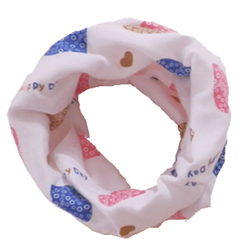 New cotton baby scarf nice cartoon print children scarves Autumn Winter
