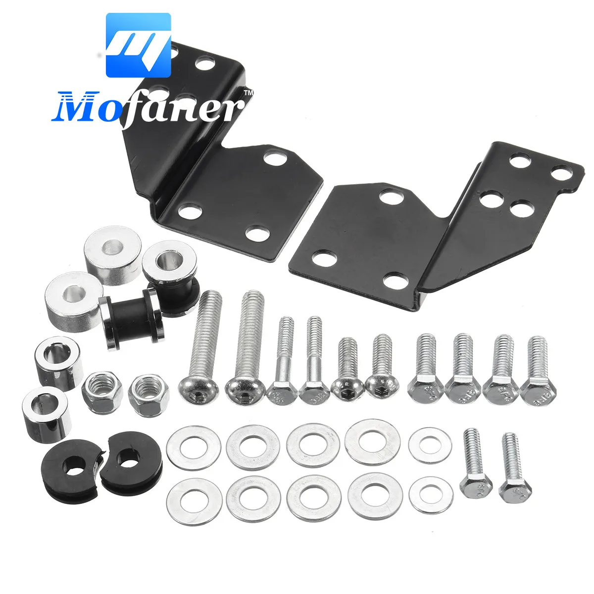 

Detachables Front Docking Hardware Set For Harley Touring Road King Electra Street Glide 1997-2008