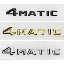 Автомобильный Стайлинг 4matic 4matic логотип эмблемы наклейки для Mercedes Benz S500 GLS63 E320L GLE400 GLK260 R400 CLA45