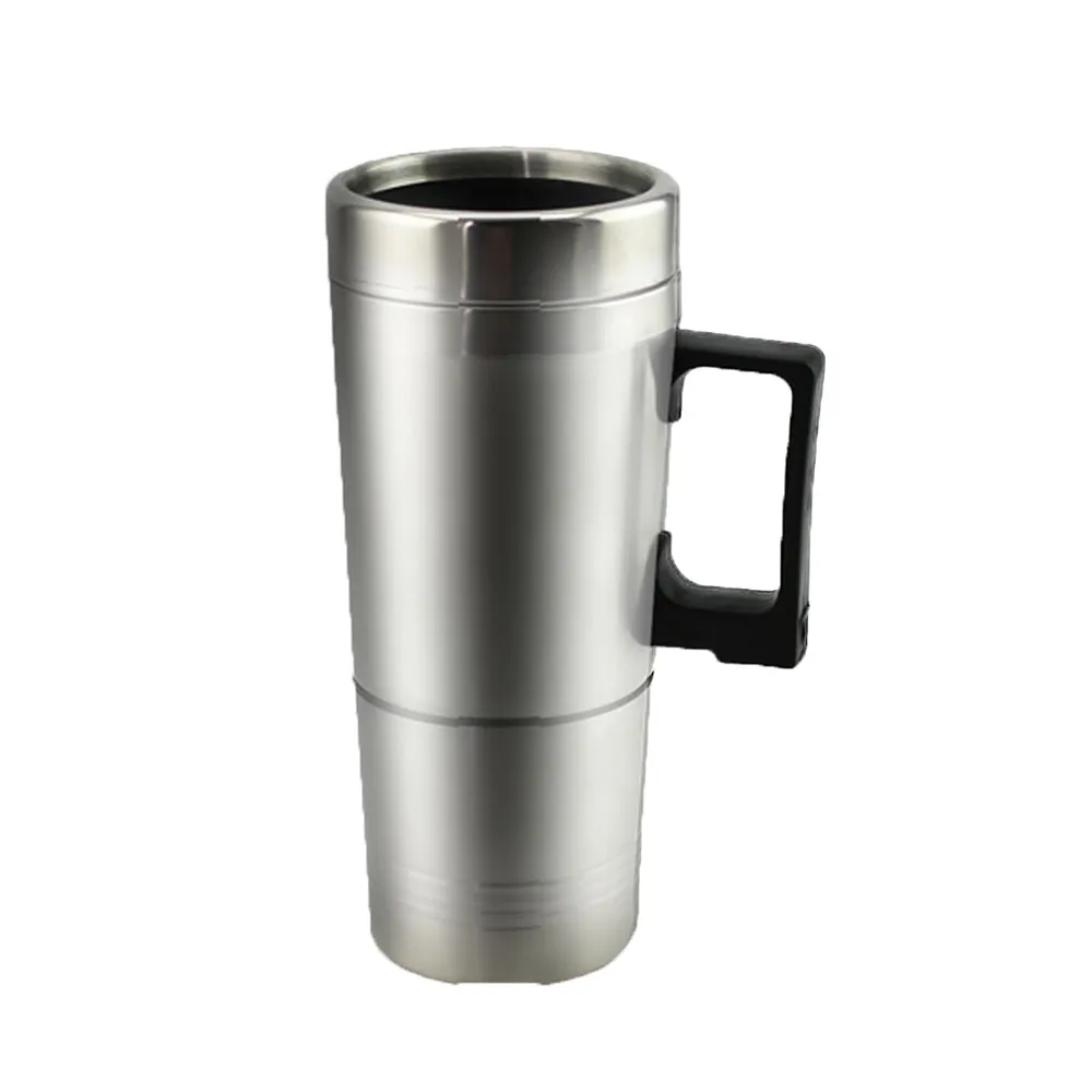 Car Electric Heat Cup Stainless Steel Inner Liner Heat Preservation Cup