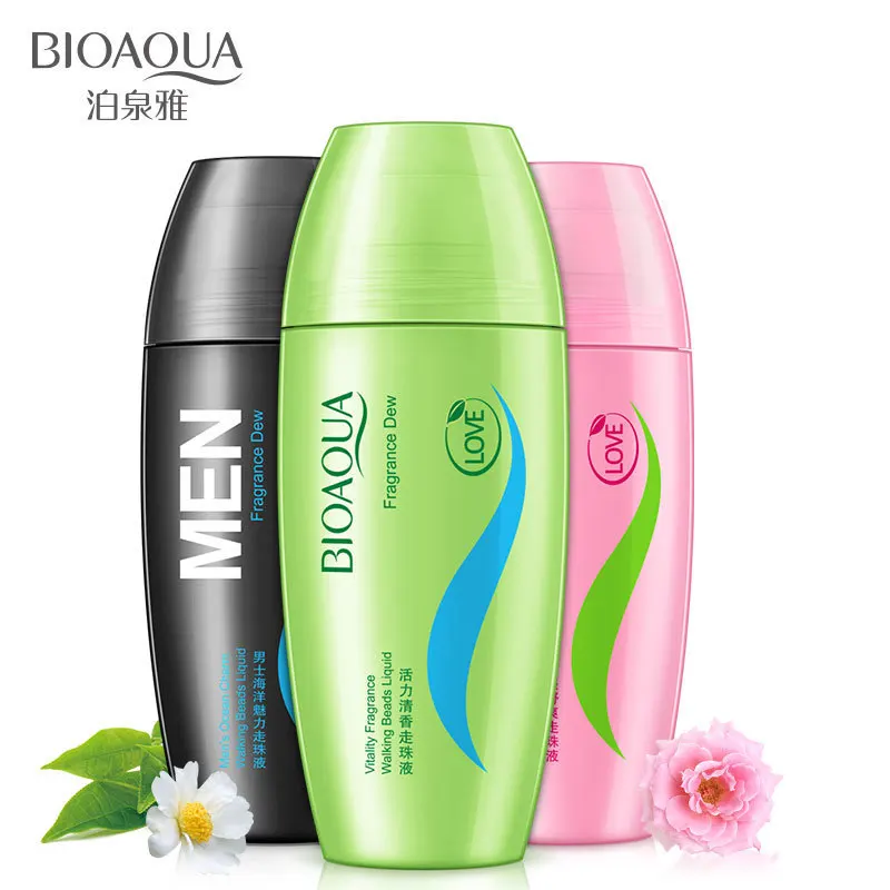 

BIOAQUA Natural Plants Spirits Lotion Ball Liquid Perfumes For Men Women's Perfumes body lotion fragrances Women Remove Sweat