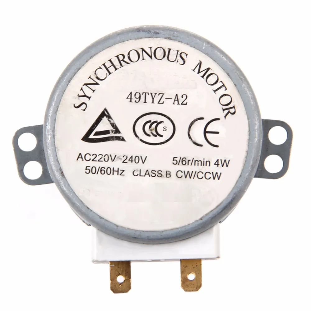 Microwave Turntable Synchronous Motor 220V 4W 4//6 RPM