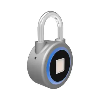 

P2 Smart Keyless Fingerprint Lock Bluetooth Phone APP Unlock Waterproof Anti-Theft Padlock Door Lock for Android iOS