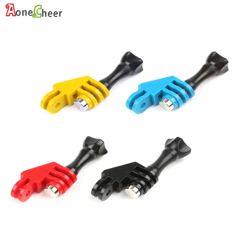 

90 Degree Adapter Elbow Mount with Long Screw For GoPro Hero 6 5 4 3+ 4S SJCAM Xiaomi Yi 4K Action Camera Mount Gopro Accessory