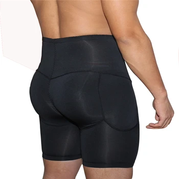 

High Butt Waist Body Shaper Men Plus Size Shaperwear Booty Lifter With Tummy Control Panties Male Slim Fit Padded Butt Enhancer