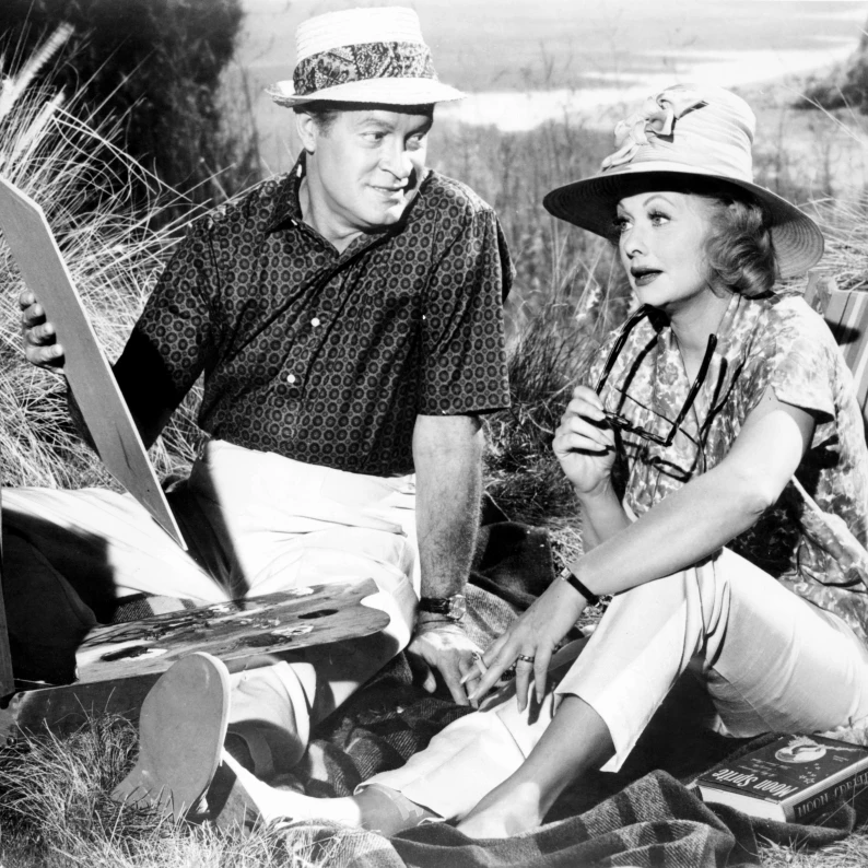 The Facts Of Life From Left Bob Hope Lucille Ball 1960 Photo Print (28 x 22)