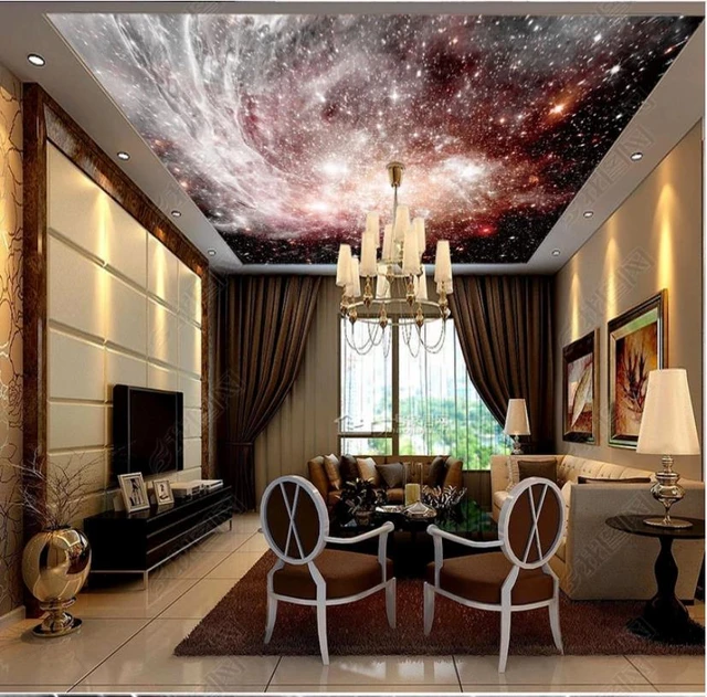Night Sky Painting Ceiling