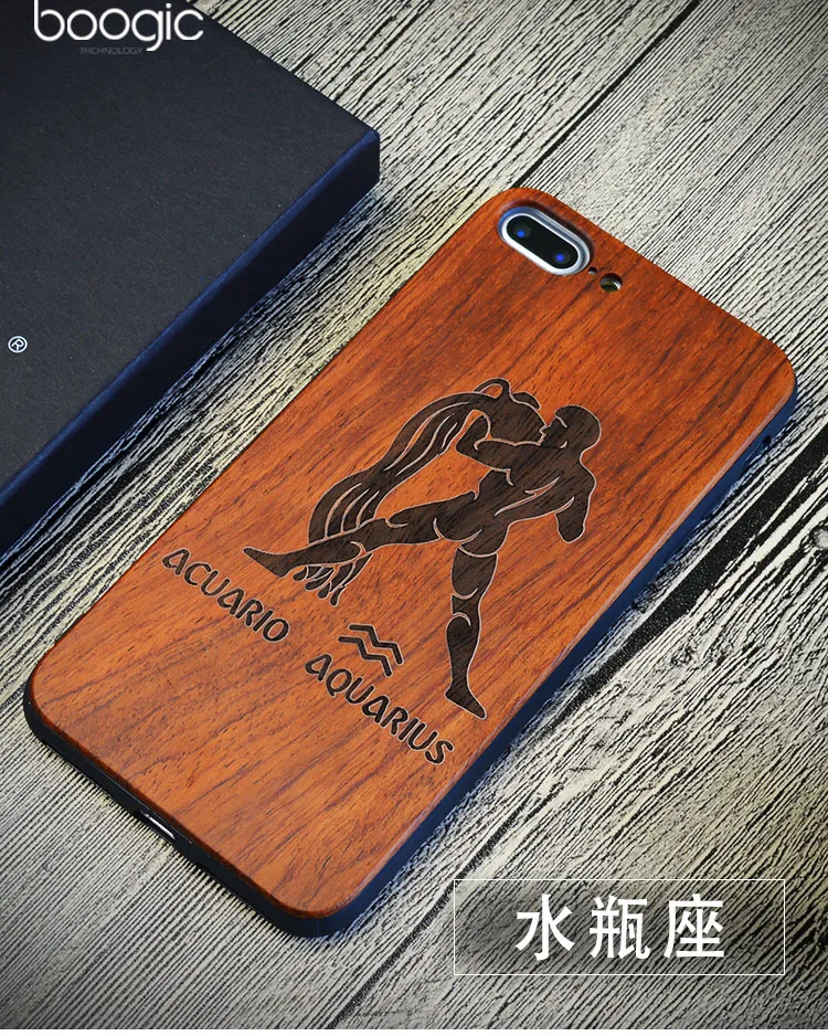 Чехол из натурального дерева в стиле ретро для Apple iPhone 5 5S 6 6S 6Plus Plus 7 7Plus|wood case|case