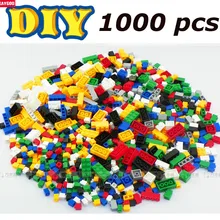 Kaygoo игрушка для детей Woma Строительные блоки DIY Строительные наборы 1000 шт. игрушечные наборы для сборки рождественские подарки лучшие очки-детский подарок на Рождество