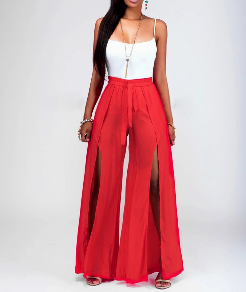 2018 Summer Sexy Two Piece Pants Set 