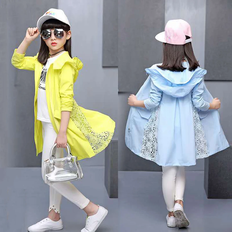 

New Autumn Spring Children Clothing Girls Jackets Coat 4 5 6 7 8 9 10 11 12 13 Years Old Autumn Cute Warm Baby Girls Outwear