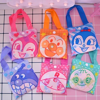 

IVYYE 1PCS Anpanman Series Fashion Anime Portable Shopping Bag Reusable Tote Foldable Handbags Pouch Storage Bags NEW