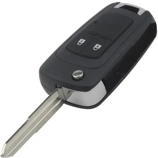 2 Buttons Modified Folding Flip Remote Key Shell for Chevrolet Aveo (2)