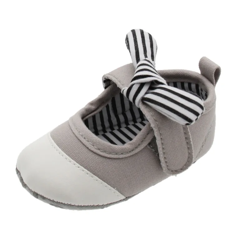 Новая модная обувь для маленьких девочек, обувь для малышей, обувь для малышей - Цвет: gray