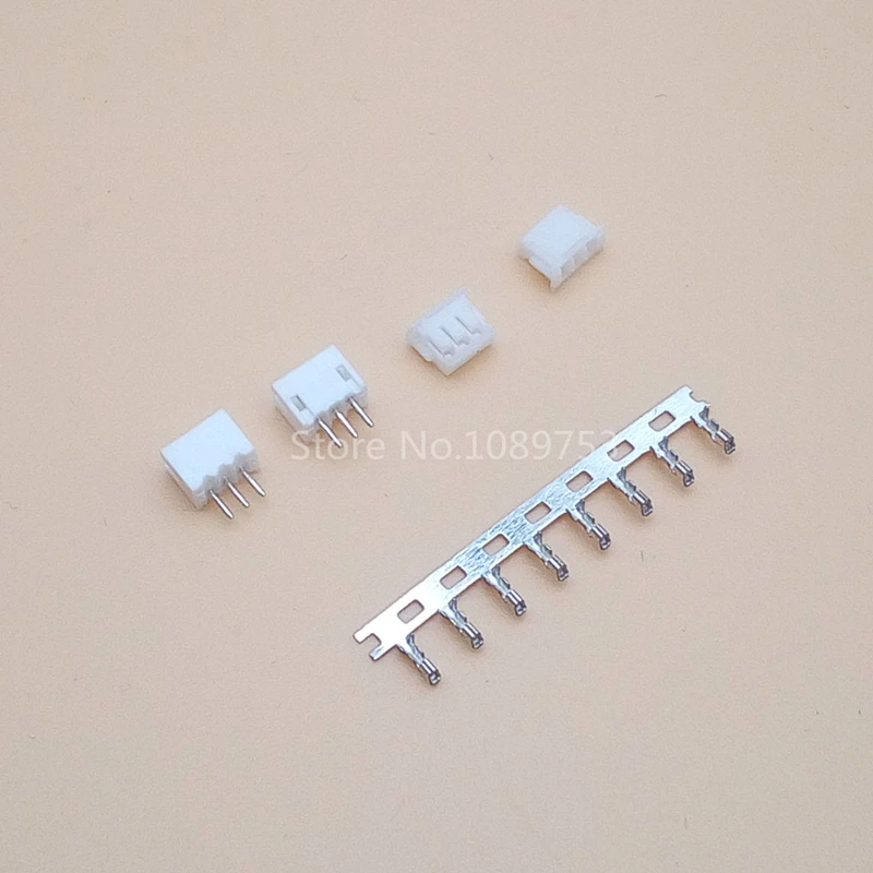 

100 Sets JST ZH 1.5mm 3-Pin Male, Female Connector socket with crimps