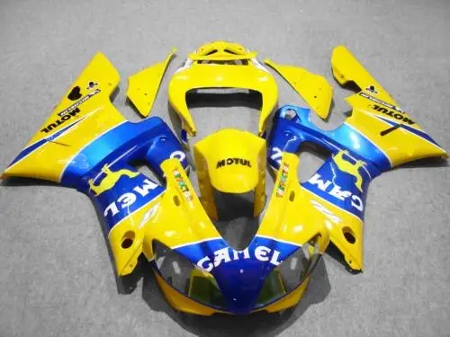 Комплект обтекателей для мотоцикла YAMAHA YZFR1 98 99 YZF R1 1998 1999 YZF1000 yzfr1 ABS желтый синий