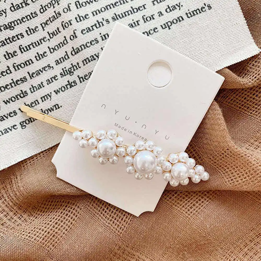 pinces à cheveux hairgrip black barrettes les femmes pearl épingles à cheveux pinces à cheveux hairgrip black barrettes les femmes pearl épingles à cheveux
