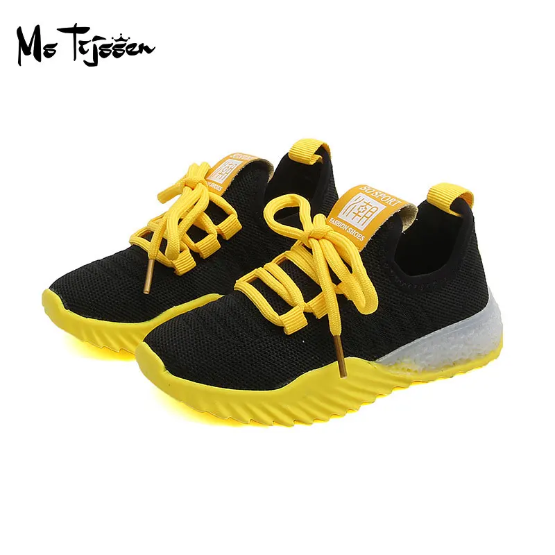 

Kids Shoes Boys Lace Up Brand Fashion Casual Sneaker Girl Breathable Shoes MG551