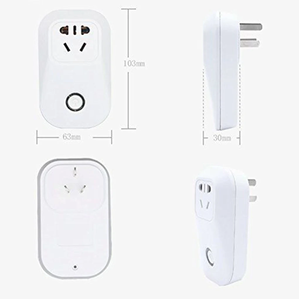 Умная розетка Sonoff S20 Wi Fi беспроводное приложение дистанционное управление ITEAD