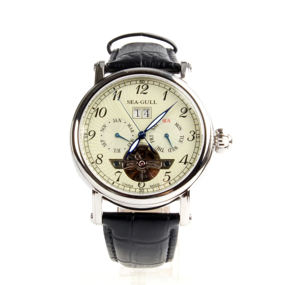 Full Calendar Grande Date Flywheel Genuine Seagull M307S Onion Crown