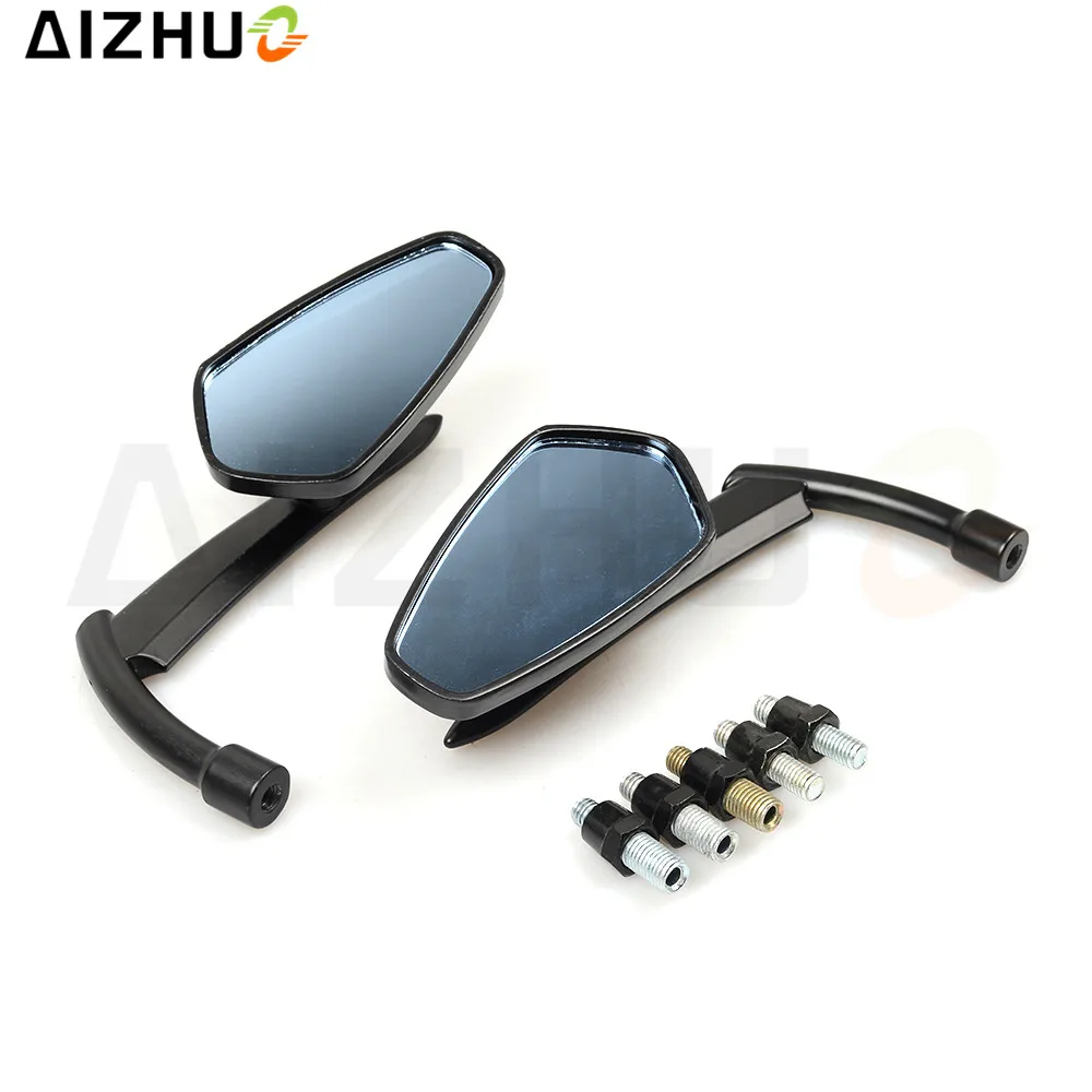 

Motorcycle Rearview mirrors Blue len CNC Aluminum Minimalist style Side mirror For Honda NC750X PCX150 PCX125 NMAX 155 NC750S