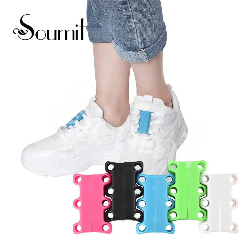 Soumit Magnetic Shoes Buckles Metal Easily Lace-up Casual Sneaker Closure Shoes laces No-Tie Lazy Shoelaces Buckles Decorations Soumit Magnetic Shoes Buckles Metal Easily Lace-up Casual Sneaker Closure Shoes laces No-Tie Lazy Shoelaces Buckles Decorations