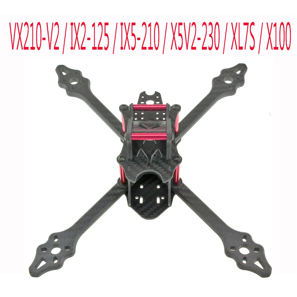 

VX210-V2 IX2-125 IX5-210 X5V2-230 XL7S X100 FPV Frame For FPV Racing Drone Kit