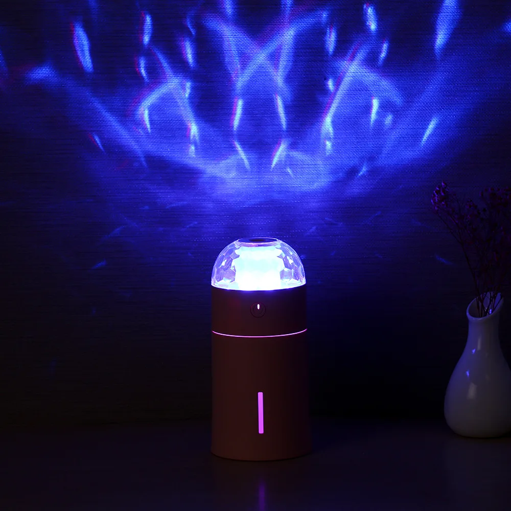 

New Magic Projection Lamp Humidifier Romantic Starry Sky Air Humidifier Colorful Night Light Diffuser 175ML